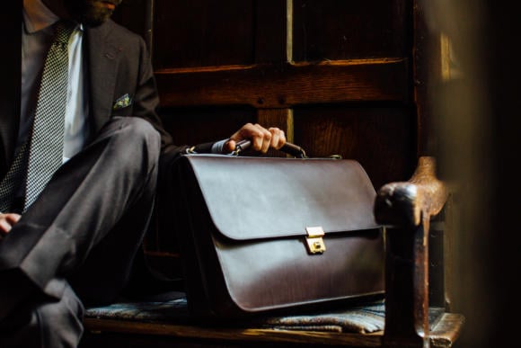 Frank Clegg briefcase